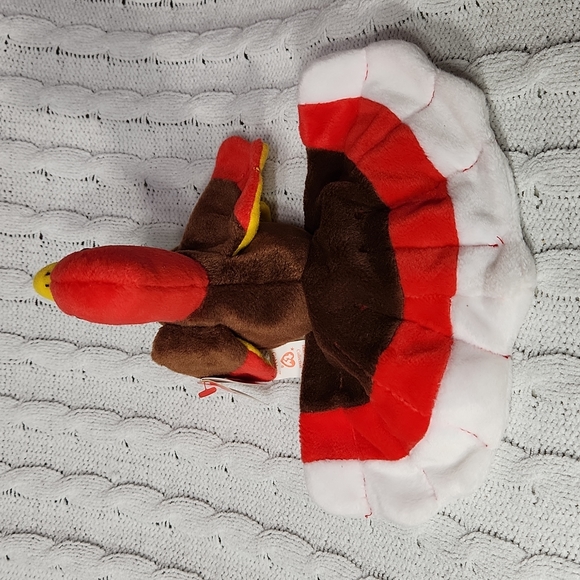 🕸Vintage Ty Beanie Baby Original Gobbles The Turkey 1996 - Picture 3 of 14